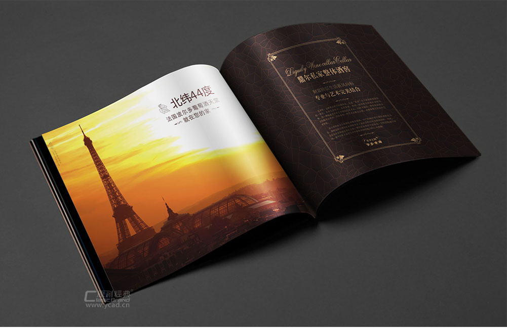 酒柜定制柜畫冊設計案例