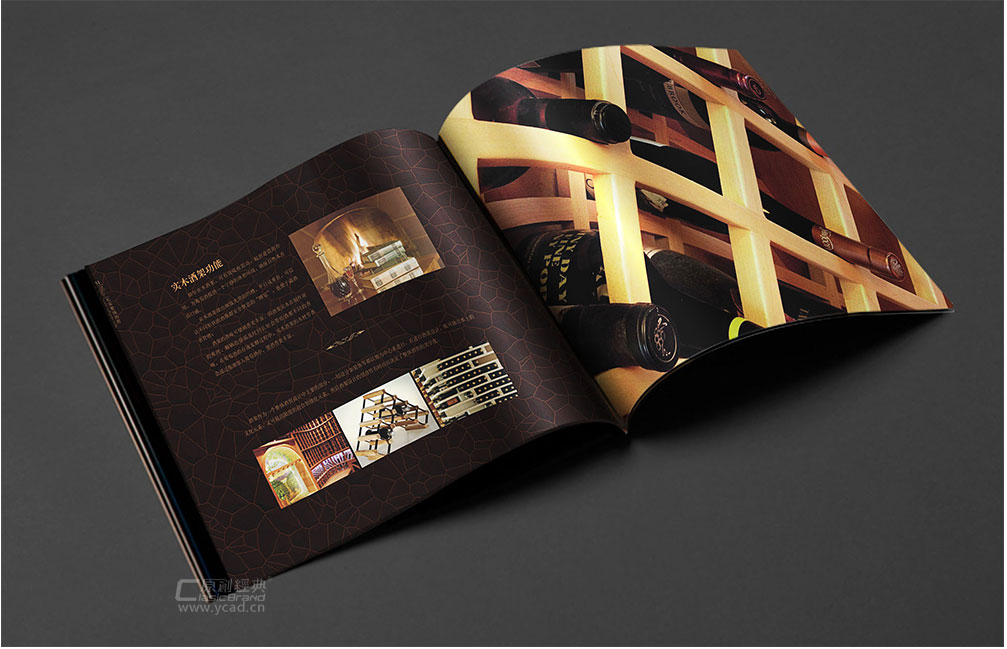 鼎爾高端酒柜宣傳手冊設計