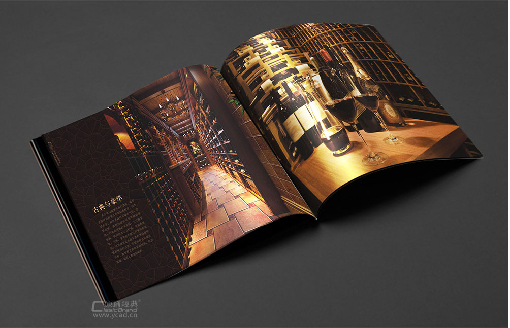 葡萄酒酒柜宣傳畫冊