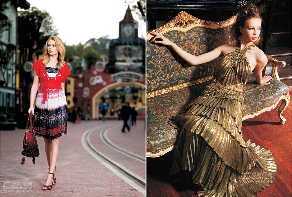 實戰人服裝模特攝影作品