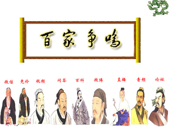 SEO不應(yīng)一枝獨(dú)秀,百家爭鳴時代已經(jīng)來臨